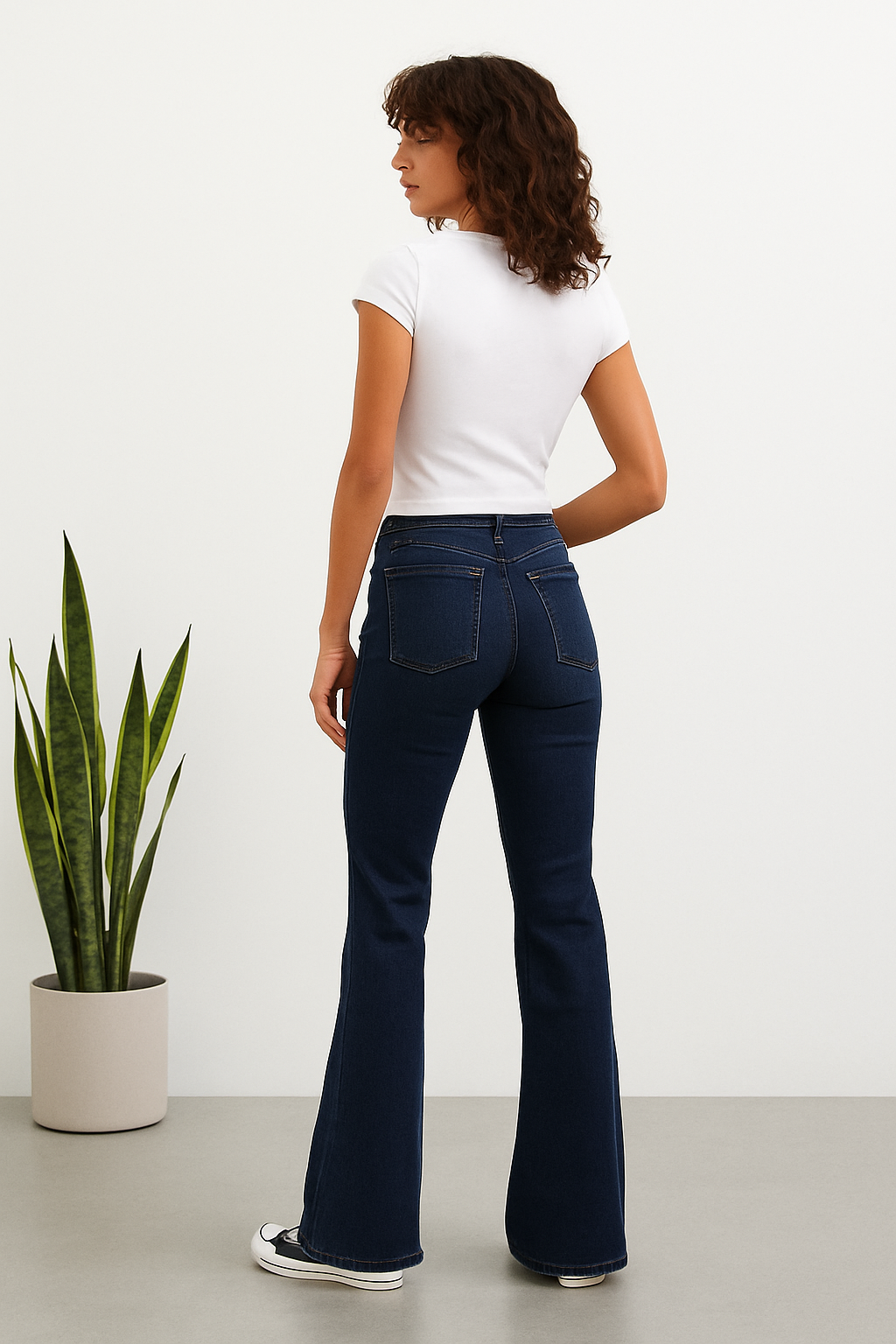 Boot Cut Dark Blue
