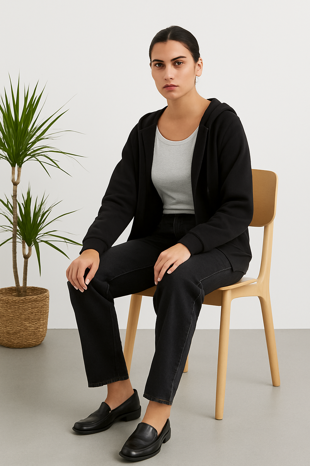 Mom Fit Black