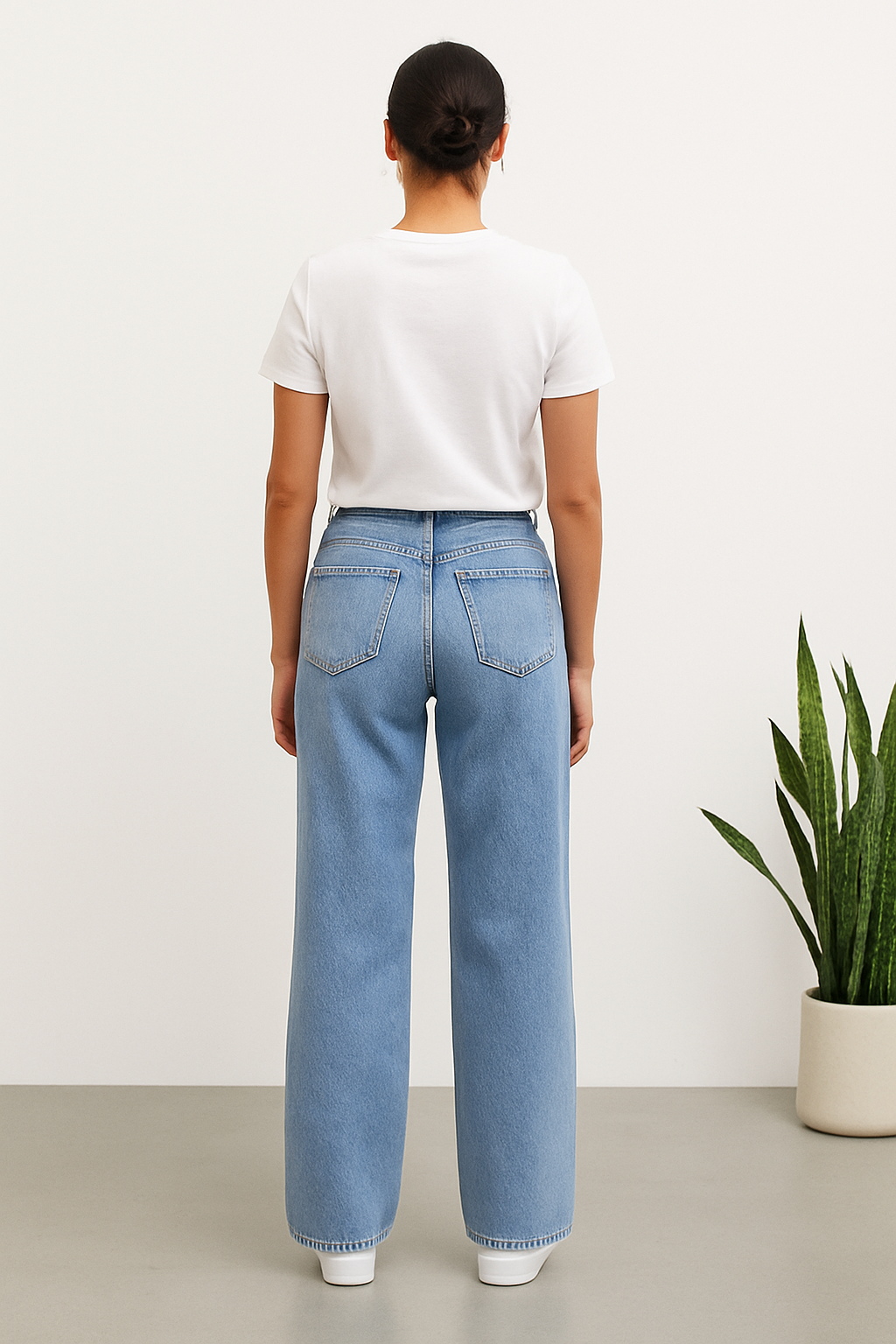 Wide Leg Light Blue