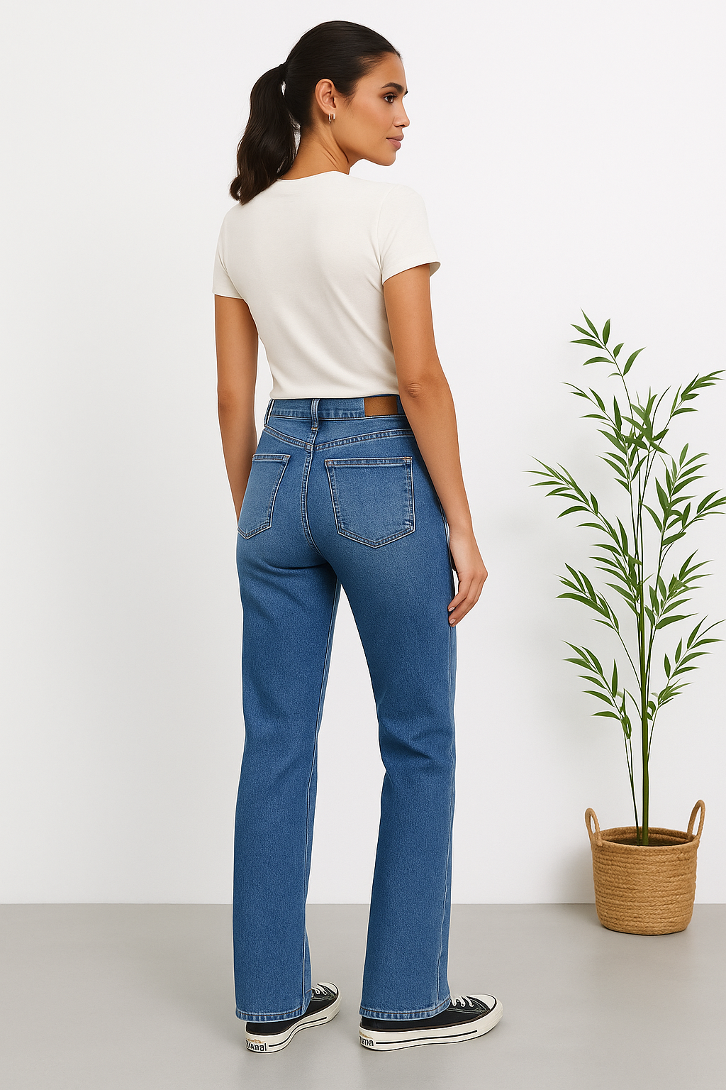 Boot Cut Medium Blue