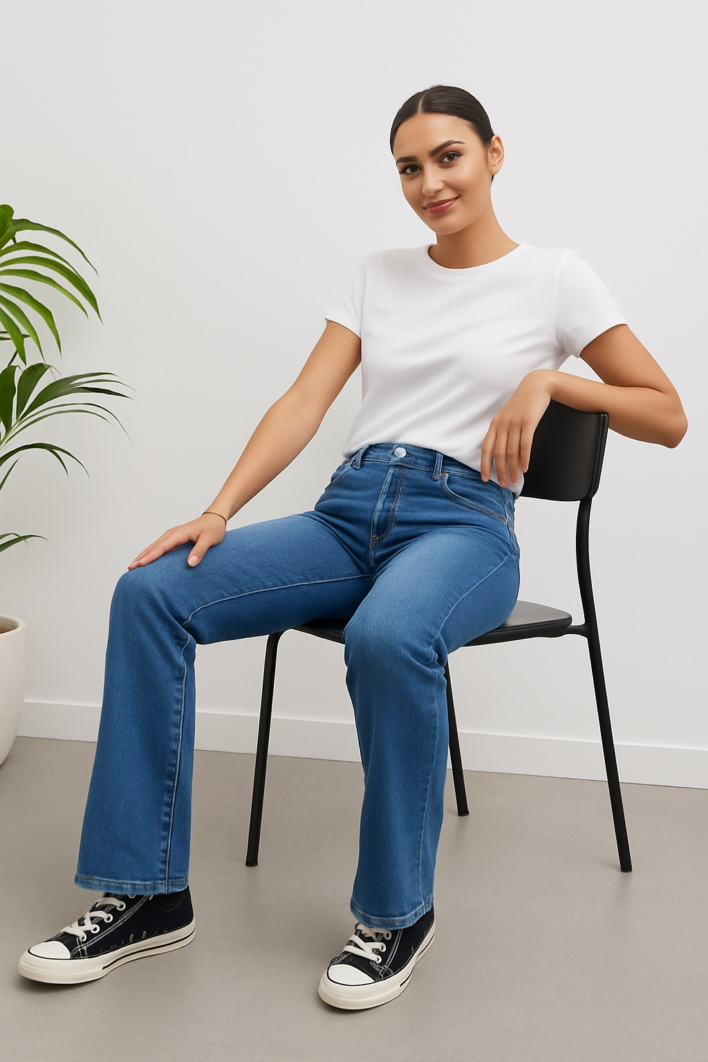 Boot Cut Medium Blue