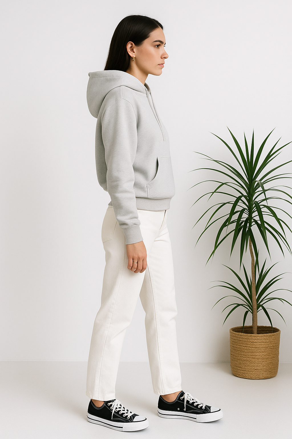 Mom Fit Off white