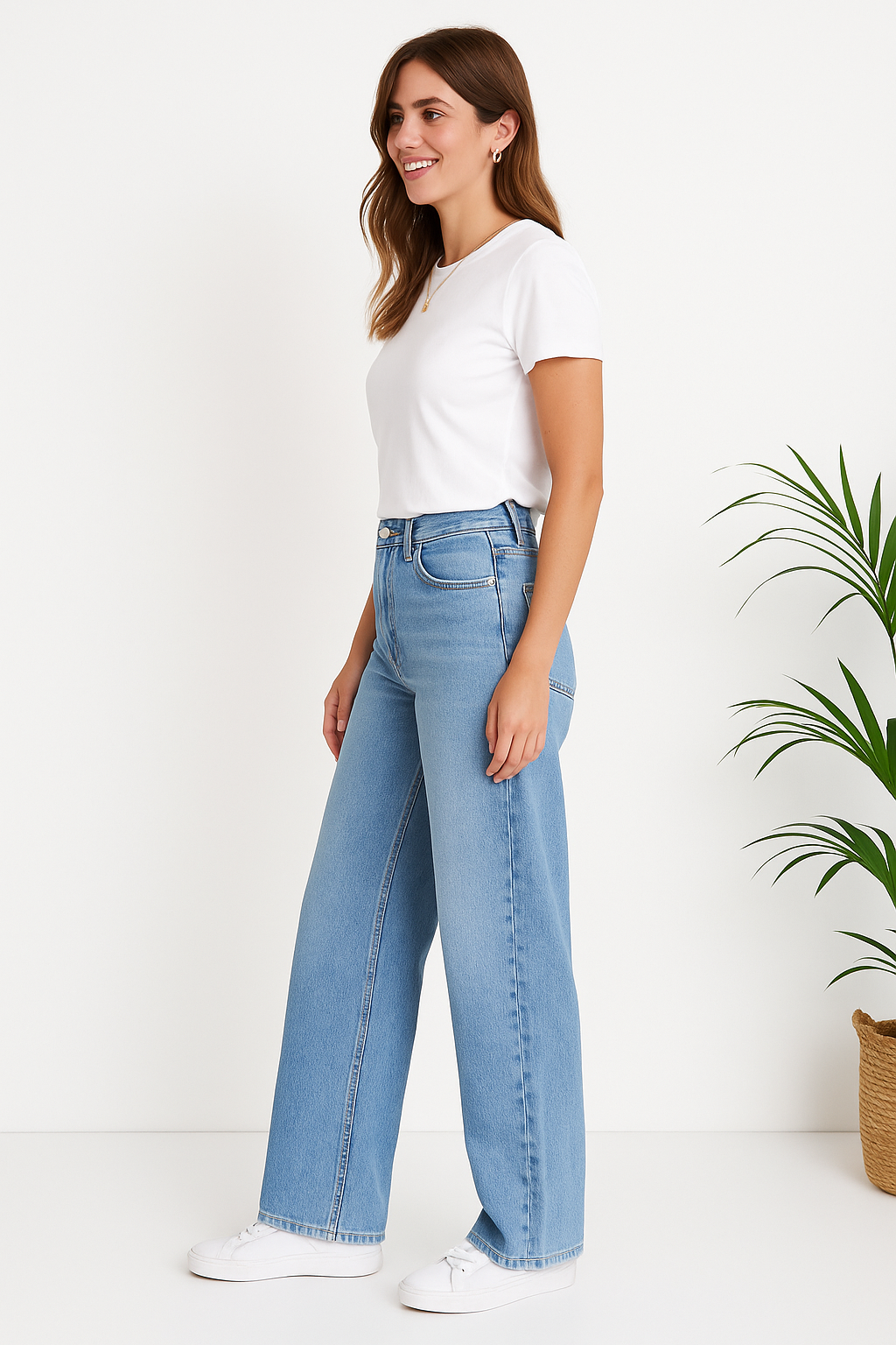 Wide Leg Light Blue