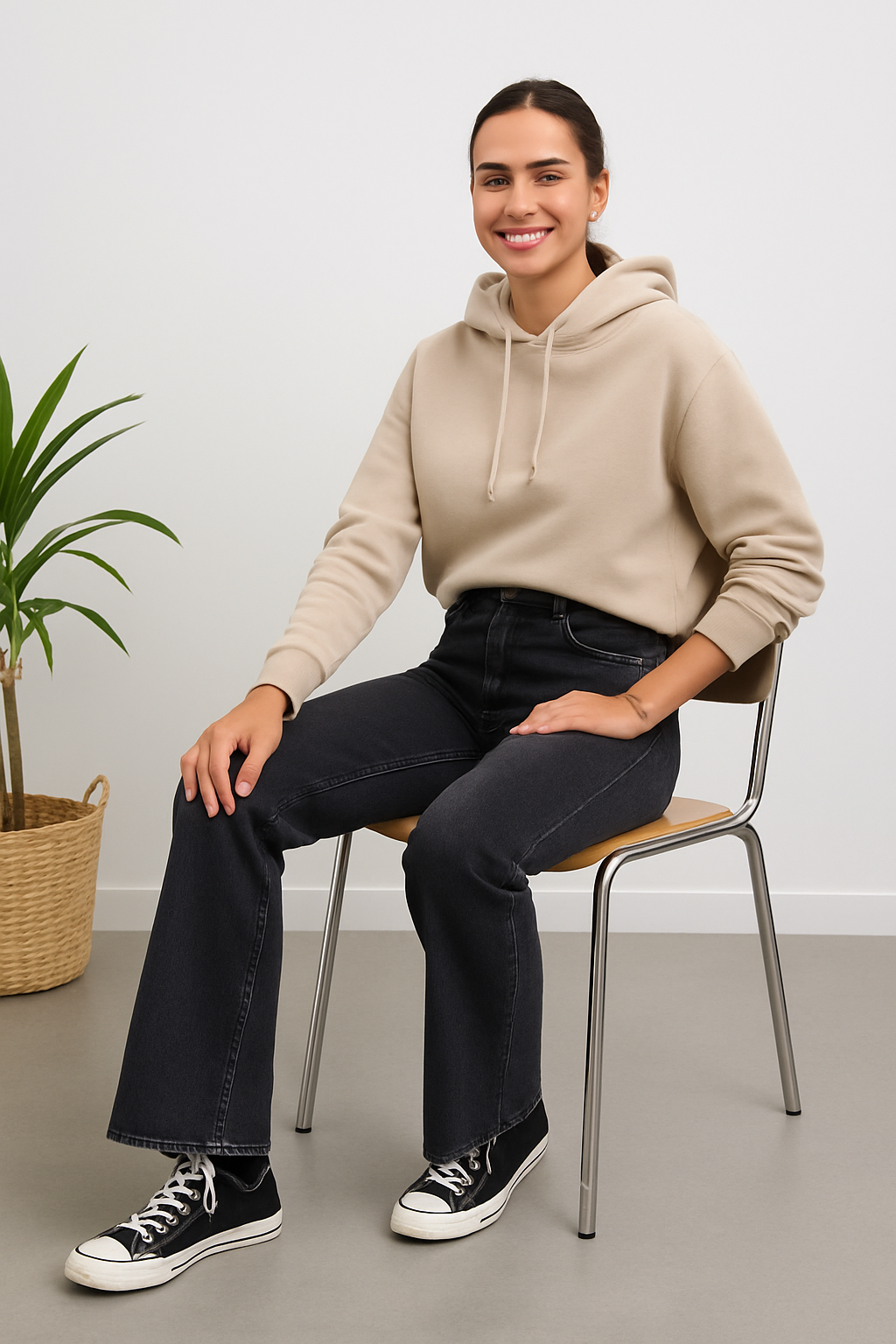 Boot Cut Dark Grey