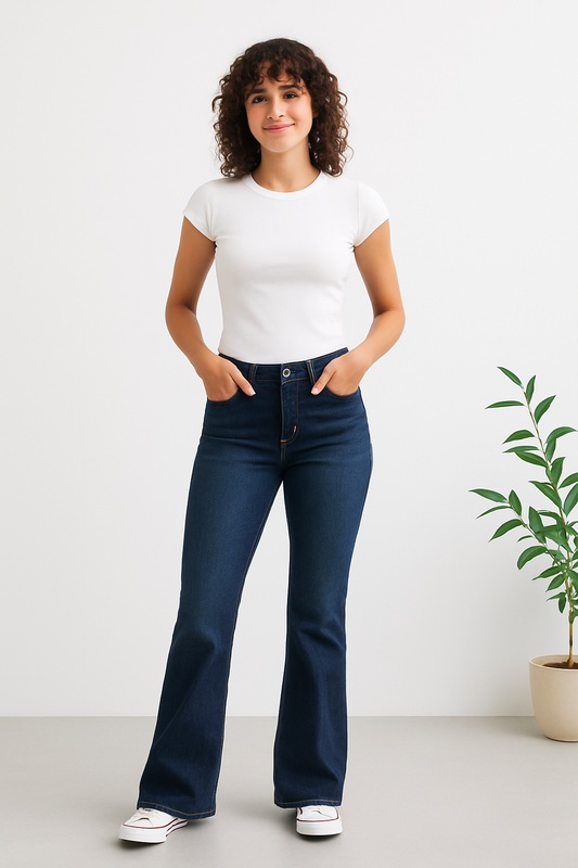 Boot Cut Dark Blue