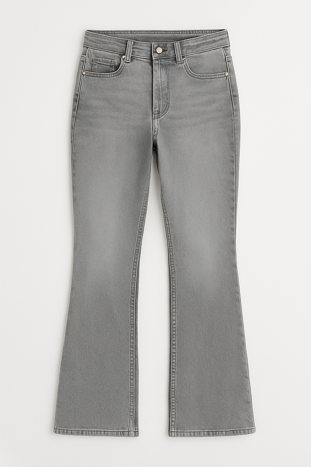 Boot Cut Light Grey