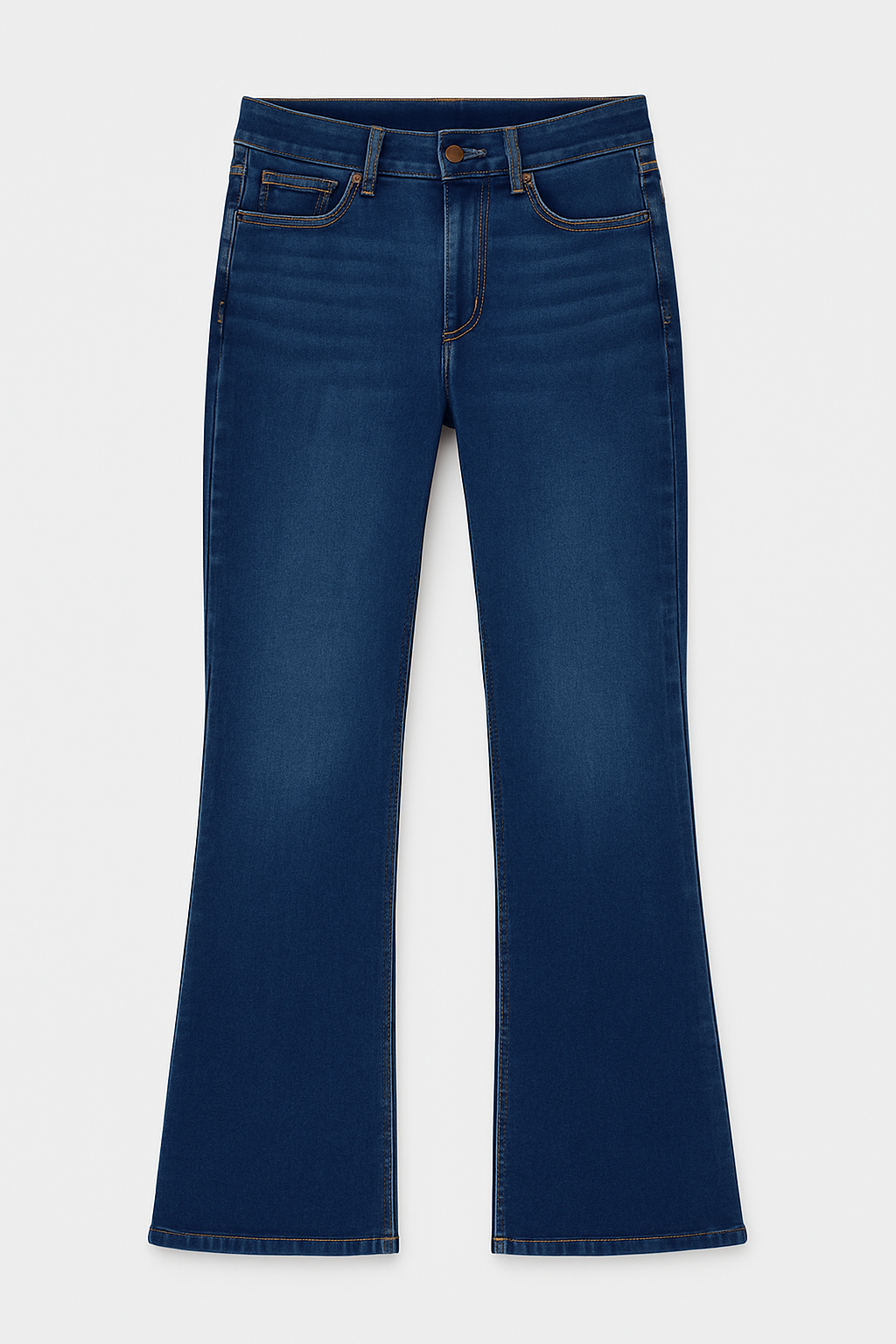 Boot Cut Dark Blue Stone Wash